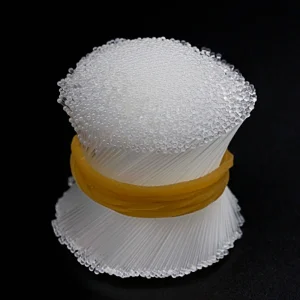 Premium PA66 Beaded Bristles With High Resilience Heat Resistance And Uniform Diameter For Salon Hair Styling Brushes