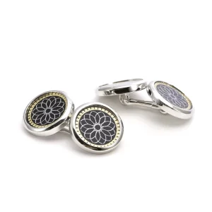 Premium Reversible Cufflinks New Design Men’s Fashion Accessory for Suit Shirt Wedding Tuxedo Trendy Jewelry Gift