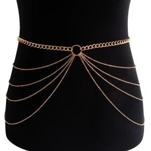 Price Trendy Best Selling Body Jewelry Tassel Designer Simple Lovely Body Waist Chain Gifts for Women