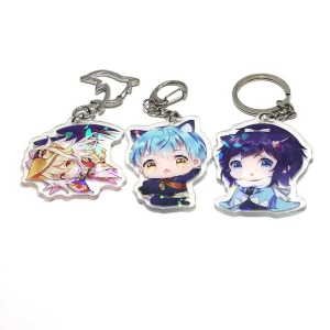 Professional Acrylic Keychain Supplier Custom Plastic Gift Keychain Anime Acrylic Keychain
