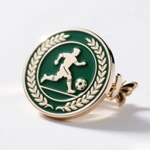 Professional Custom logo Metal Badges Fashion Clothes Brooch Hat Pins Souvenir Soccer Football Soft Hard Enamel Pins