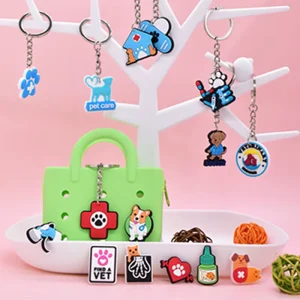Professional Eye-catching Keychain Novelty Chaveiro Customized Cute Fashionable Stylish Reusable Non-toxic Keychain