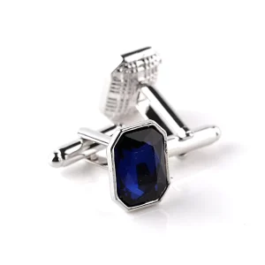 Promotional Fashion Plated Stainless Steel Custom Pair Cufflinks for Men’s Shirt Decoration