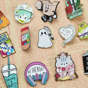 Promotional Gifts Custom Decoration Multiple Colors Custom Lapel Pin Metal Brooch Badges for Souvenirs