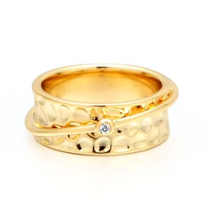 Punk Korean Style Women’s Fashion Rings with Sparkle Cubic Zirconia Diamond Crystal Engagement Anillos Mijer Gifts