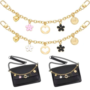 Purse Chain Keychains Decoration Accessories Designer Bag Charms Keychain Custom Cute Key Chain