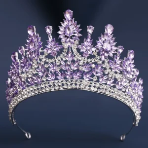 QS New Arrival Crown High Quality Rhinestones Tiaras Wedding Luxury Crown for Women Jewelry