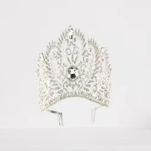 Quality Assurance Alloy Miss Tiara Crown Wedding Headpiece Costume Bridal Hair Accessories Crystal Pageant Crowns and Tiaras