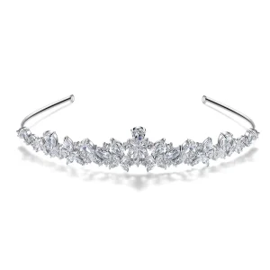 ROMANTIC Luxury Princess Queen Pageant Hair Accessories Zircon Bridal Banquet Crown