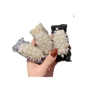 RTS Custom Luxury Hair Pins Vantage Royal Pearl Snap Hair Clips for Girls Spring Summer Collection Sexy Style