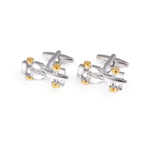 Racing Car Elegant Novelty Cufflinks Custom Mens Suit Shirt Fashion Accessory Wedding Tuxedo Trendy Jewelry Gift Set
