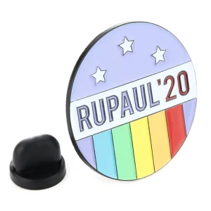 Rainbow Flag Enamel Lapel Pin Round Pride Brooch Creative Custom Lapel Pins Modern Minimalist Lapel Pin