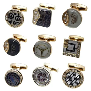 Ready to Ship Alloy Cuff Link Classical Men’s Accessories Shirt French Cufflinks