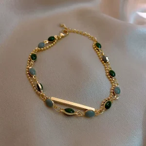 Retro Double Layer Bracelet for Women