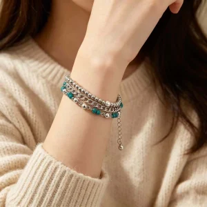 Retro Fashionable Three-layer Bracelet Designed for Women