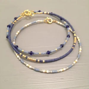 Retro Style Fashion Beaded Bracelet for Women and Girls Hand Beaded Extremely Fine Rice Beads Small Size