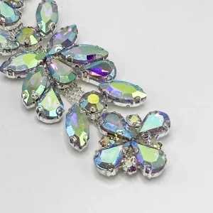 Rhinestone Crystal Chain for Wedding Dress Decoration Bridal Belt Accessories DIY