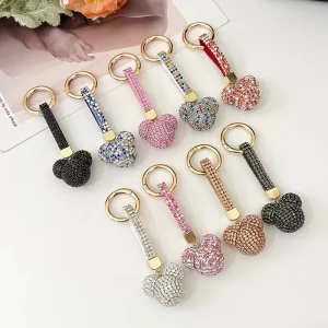 Rhinestone Keychain Car Keyrings Women Bags Decoration Accessories Pendant
