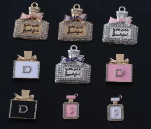 Rhinestone Perfume Bottle Charms Phone Case and Bag Decoration