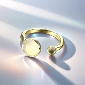 Rings Fashion Fine Jewelry Rings Simpleness Trendy Opening Alloy Ring Festival Holiday Party for Women
