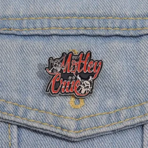 Rock Band Enamel Pins Music Album Brooches Punk Style Badge Fashion Accessories for Clothes Bags Backpacks