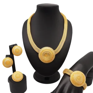 Romantic Classic Necklace Women High Quality Wedding Jewelry Set BJ772