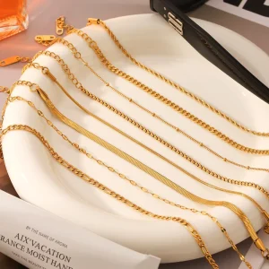 Round Bead Chain Bracelet Fashion Jewelry for Women Trendy Minimalist Design Daily Wear Fashion Accessory for Women