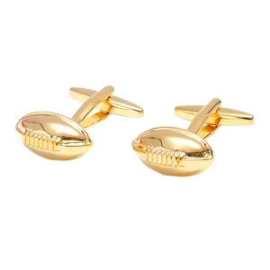 Rugby Ball Club Novelty Cufflinks Custom Men’s Suit Shirt Fashion Accessory Wedding Tuxedo Trendy Jewelry Gift Set