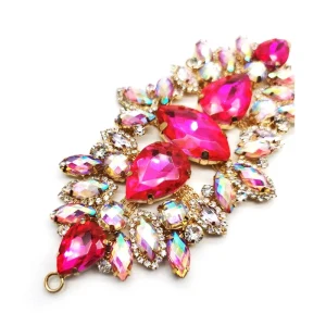 S197 Crystal Rhinestone Connector Buckle for Bikini Connectors