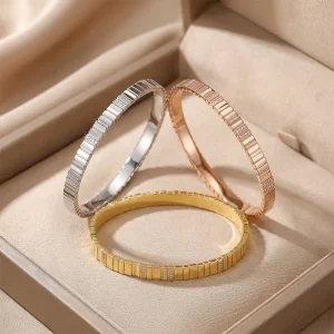 S925 Silver 18K Gold Plated Diamond Bracelet Luxurious And Fashionable Choice For Commuters