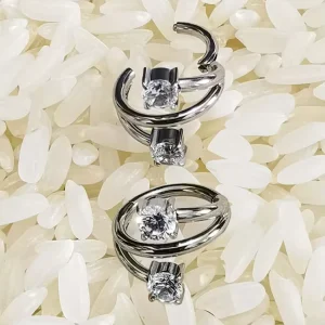 [SJ 784] Gr23 Titanium Fashion High Quality Hinged Septum Clickers Segment Rings Body Piercing Jewelry Nose Spiral Circular