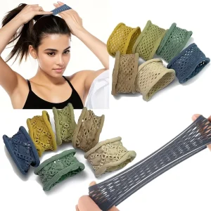 Sassy Fashion Solid Color Elastic Headband Set with Wide Edge Design