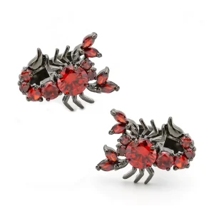 Scorpion Design Crystal Diamond Elegant Cufflink Custom Men Suit Shirt Fashion Accessory Wedding Tuxedo Trendy Jewelry