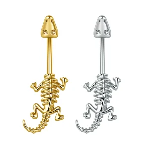 Sexy Body Jewelry Girlfriends Stainless Steel Navel Rings Animal Scorpion Double Mount Belly Piercing