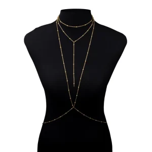 Shescity Fashionable Body Jewelry Designer Simple Lovely Body Harness Jewelry