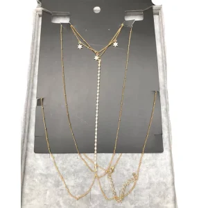 Shiny Rhinestone Women Bra Necklace Sexy Bikini Beach Body Belly Chains