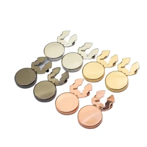 Shirt Fashion Retro Brass Copper Cufflink for Wedding Anniversary Engagement Gift Men’s Cufflinks