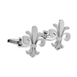 Silver Classic Bouquet Cufflinks Brass Main Stone Custom Mens Business Suit Shirt Wedding Tuxedo Fashion Accessory