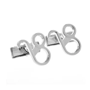 Silvery Leo Zodiac Sign Novelty Cufflink Custom Men’s Suit Shirt Fashion Accessory Wedding Tuxedo Trendy Jewelry Gift
