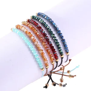 Simple Style Handmade Fashion Jewelry Colorful Bracelets & Bangles Custom Beaded Bracelets Relationship Bracelets