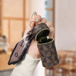 Small Sized PVC Waterproof Bag Pendant Headphones Pocket Purse Mini Keychain