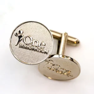 Solid Gold Cufflinks Classic Men Cufflinks Formal Shirt Cufflinks