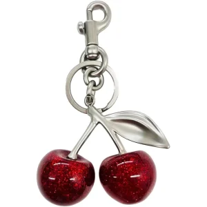 Sparkling Cherry Keychain Bag Charms Purse Charms for Handbags Car Key Chain for Women Gifts