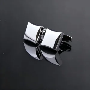 Square Simple Cuff Links Custom Mens Formal Dress Shirt Wedding Party Tuxedo Gift Fashion Accessory Cufflinks