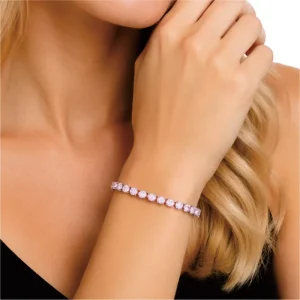 Stainless Steel Tennis Bracelet Factory Manufacture Zircon Jewelry in Stock