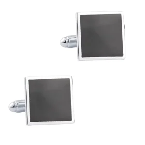 Stainless Steel square Cufflink Simple Design Low Price Gift Men’s Wedding Engagement Anniversary Party Plaid Blank Cufflinks