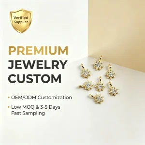 Star-shaped Micro-set Jewelry Accessories Fashionable Pendants