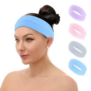 Stock Outdoor Workout Fitness Headbands Non Slip Sport Sweatbands Yoga Headband