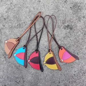 Style Fashion Luxury Designer Leather Bag Pendant Key Ring Cute Bag Charms