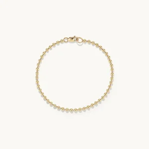 Stylish Elegant And Minimalist Sterling Silver 925 With 18K Gold plated Bracelet